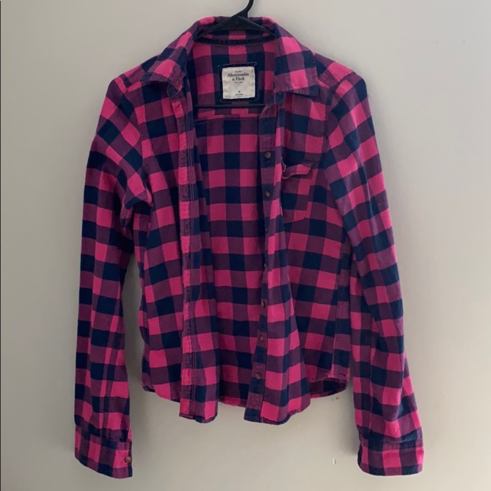 Flannel button-up